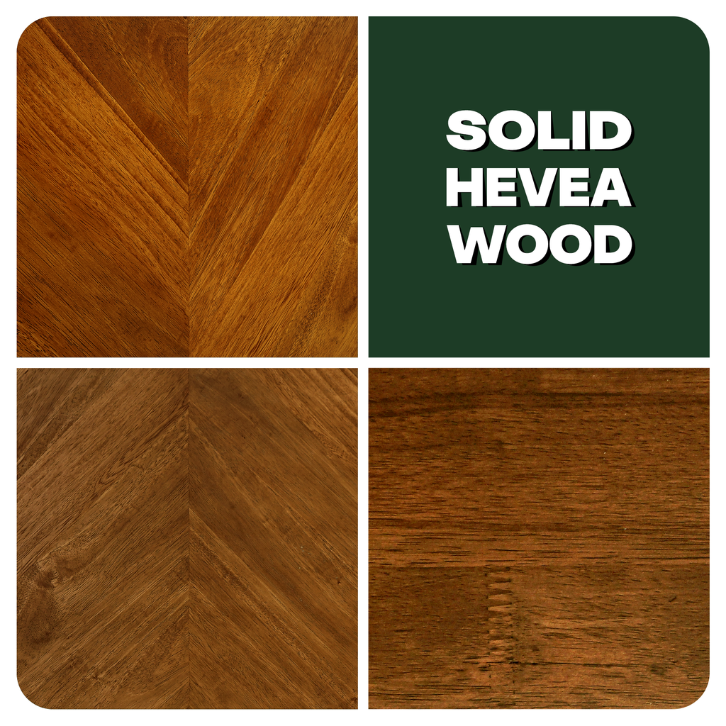 Acacia Solid Wood Bed Frame - Alander Deluxe Platform Bed